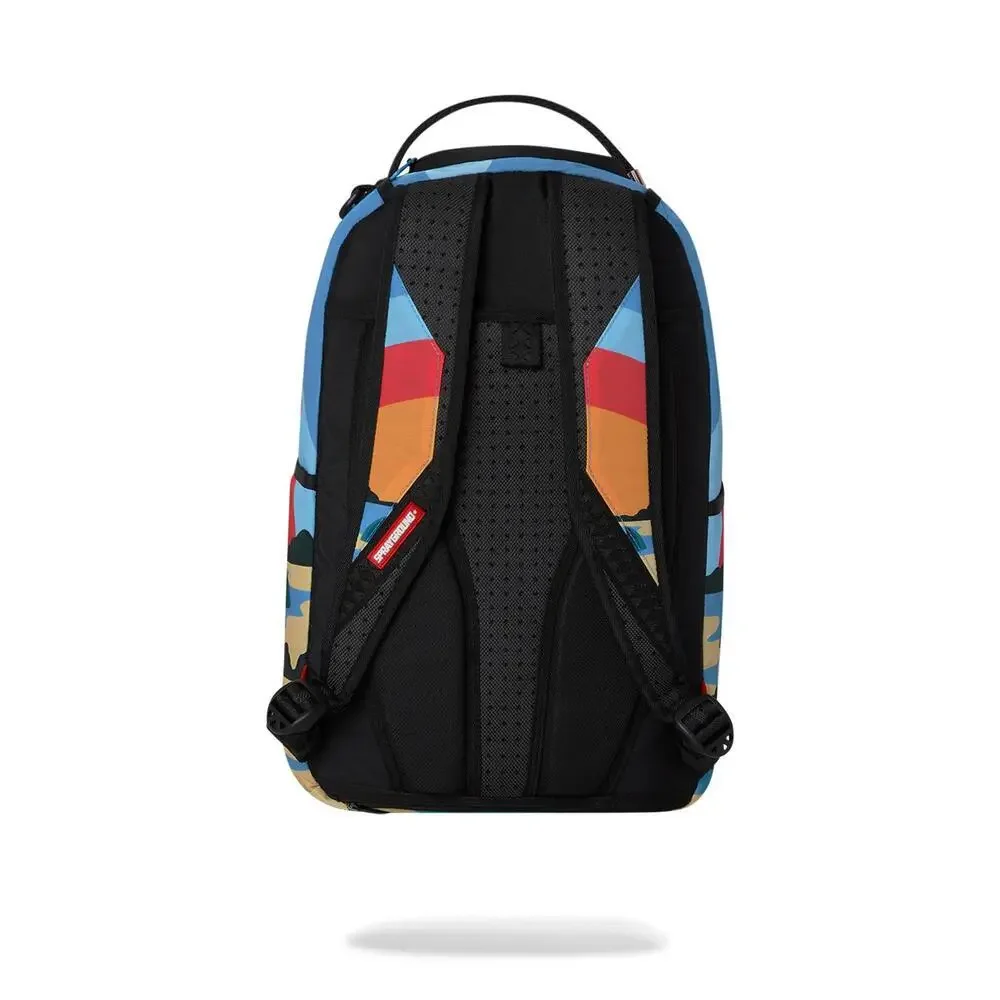Sprayground Realtor Shark DLXSR Backpack Unisex Multi Adjustable Strap Bag SPR68